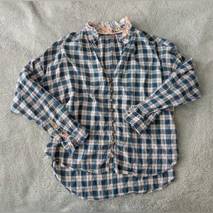 Anthropologie Pilcro Plaid Button-Up